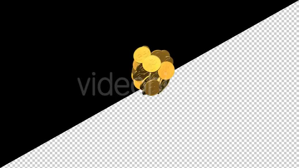 3D Gold Coins Explosion - Download Videohive 20176272