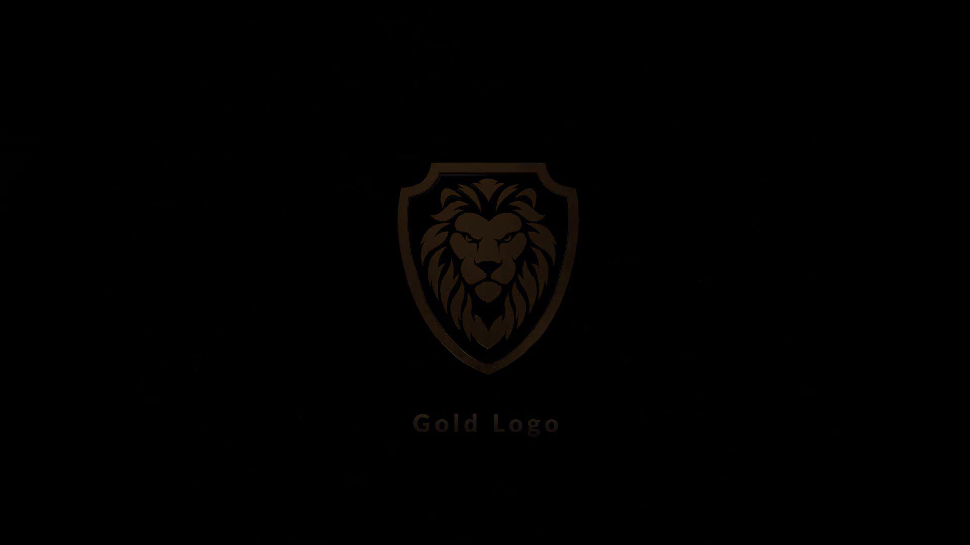 3D Gold Logo Reveal Videohive 34798570 After Effects Image 8