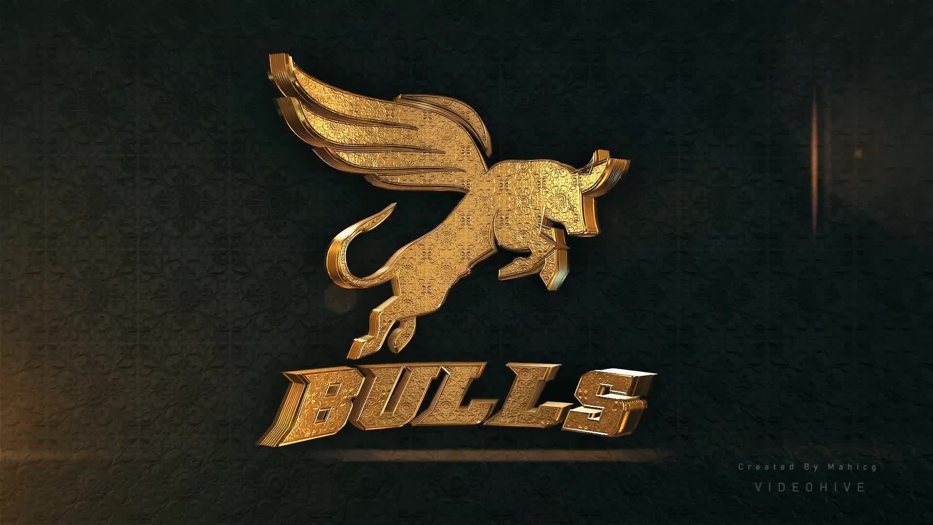 3D Gold Logo Reveal V2 Videohive 24896297 After Effects Image 8