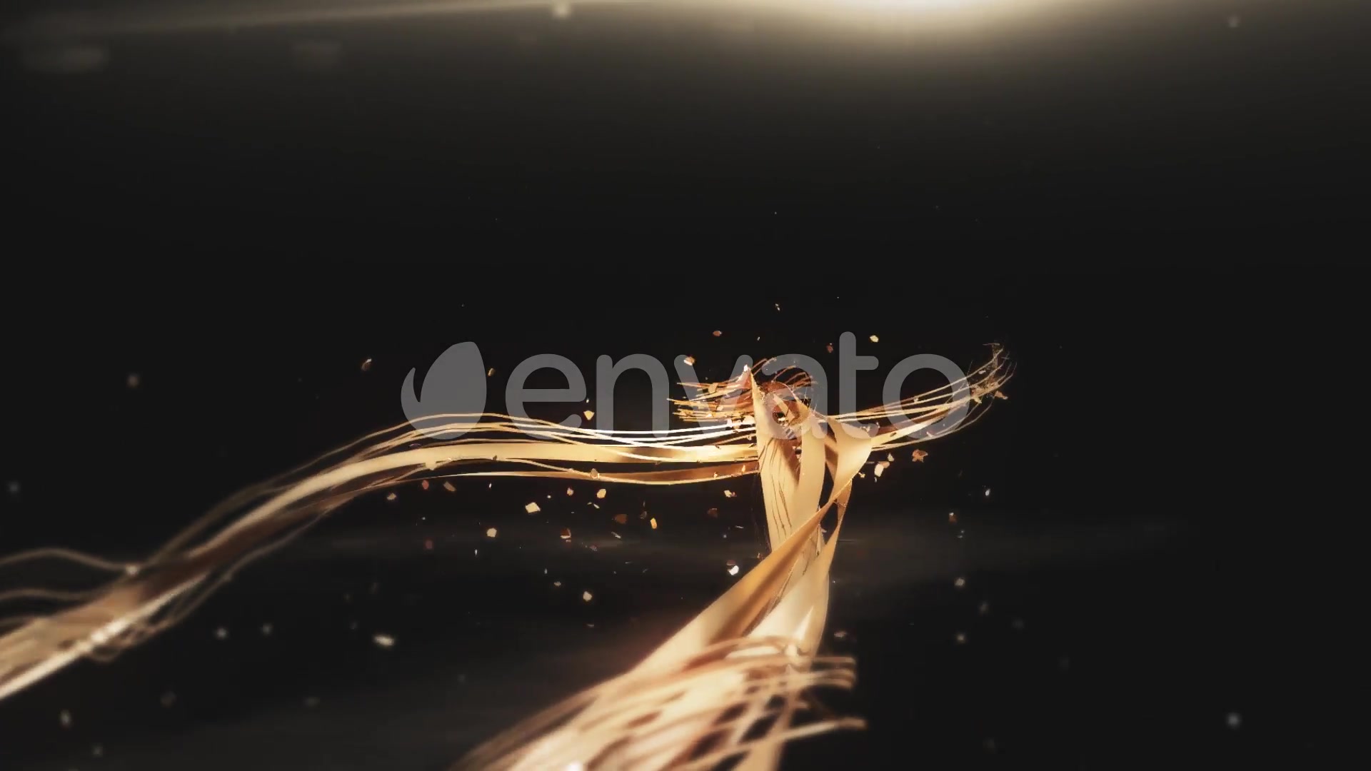 3D Golden Lines Logo 2 Videohive 27401756 After Effects Image 2