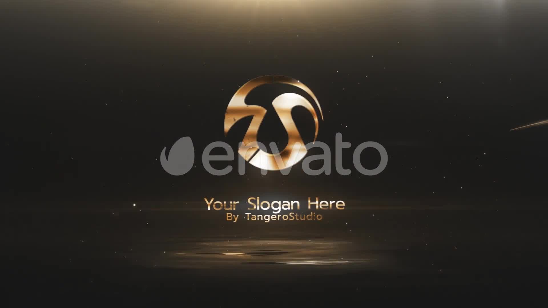 3D Golden Lines Logo 2 Videohive 27401756 After Effects Image 7