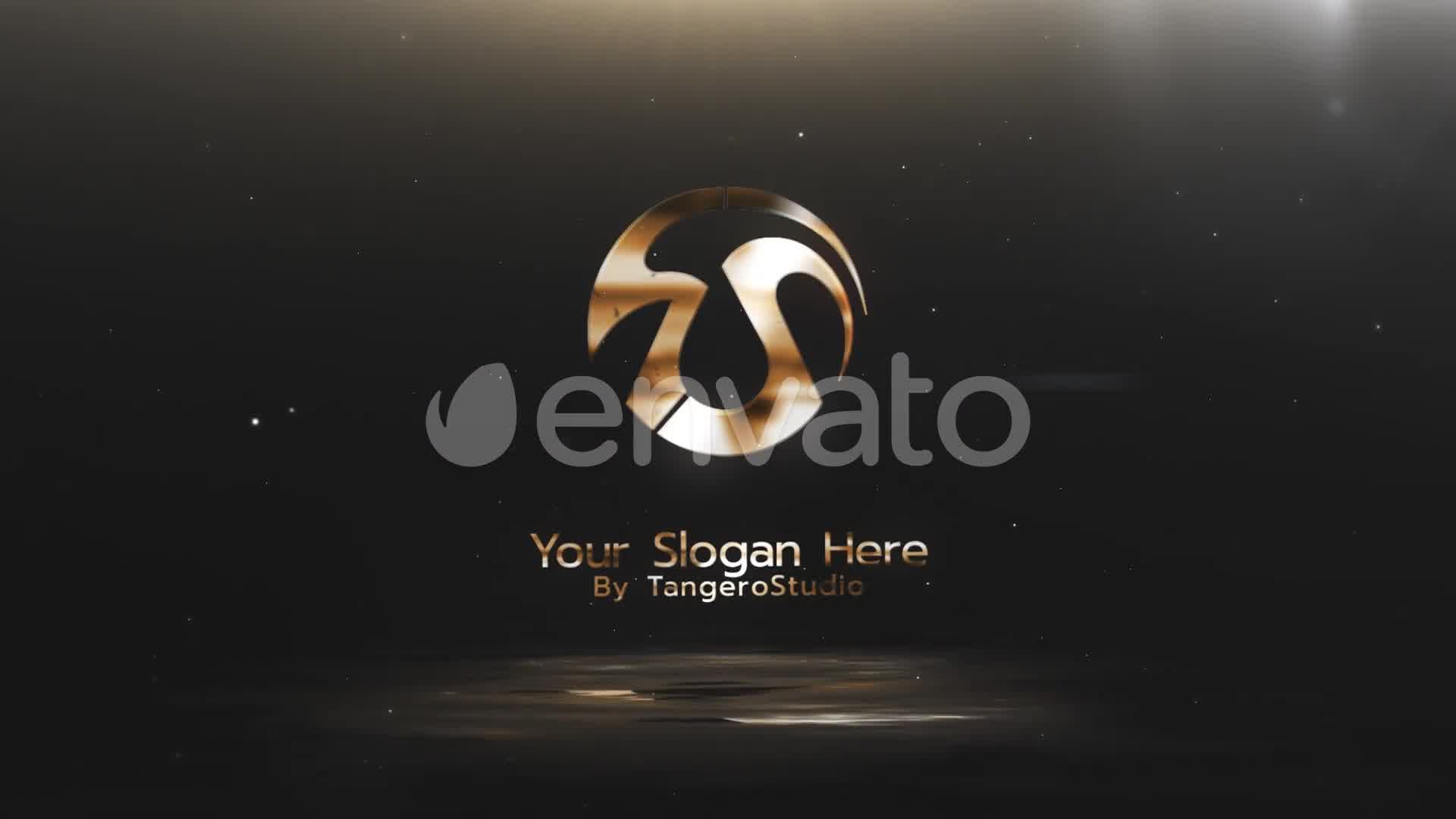 3D Golden Lines Logo 2 Videohive 27401756 After Effects Image 8