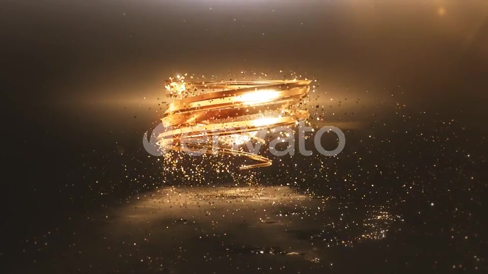 3D Golden Lines Logo Videohive 25910106 After Effects Image 4