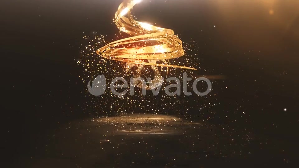 3D Golden Lines Logo Videohive 25910106 After Effects Image 5