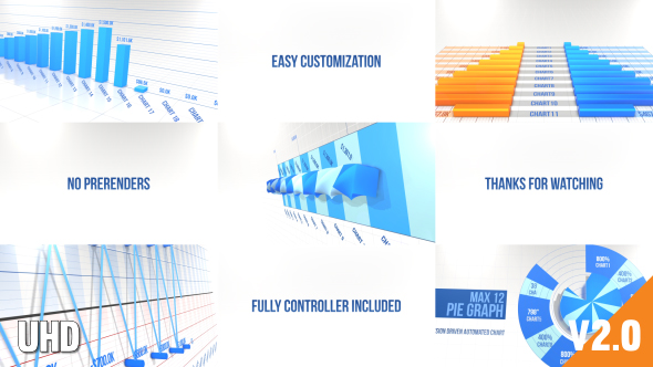 3D Graph Pack No Prerender - Download Videohive 16896917