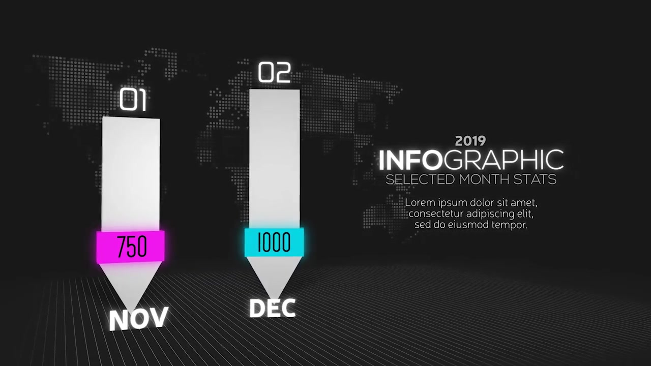 3D Infographics Set 2 Videohive 23971989 After Effects Image 11