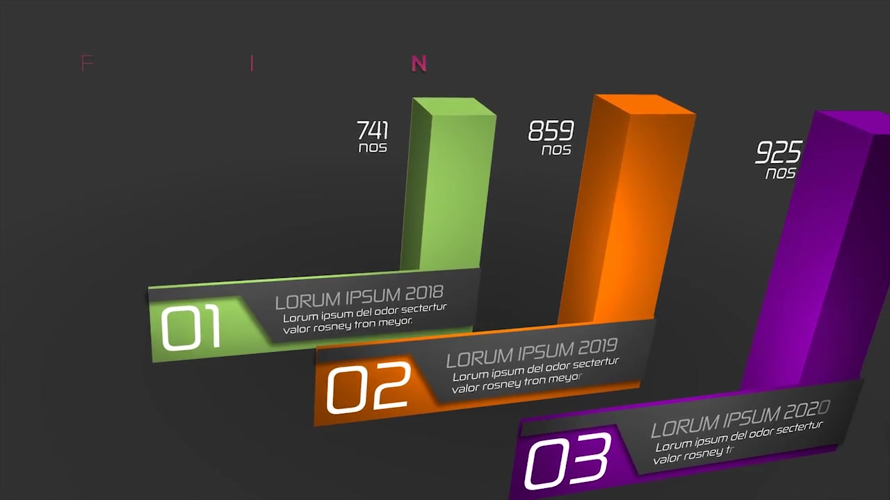3D Infographics Set 2 Videohive 23971989 After Effects Image 6