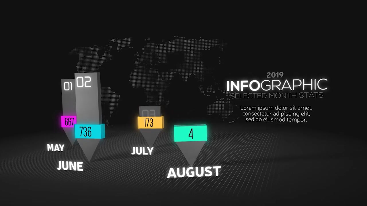 3D Infographics Set 2 Videohive 23971989 After Effects Image 8