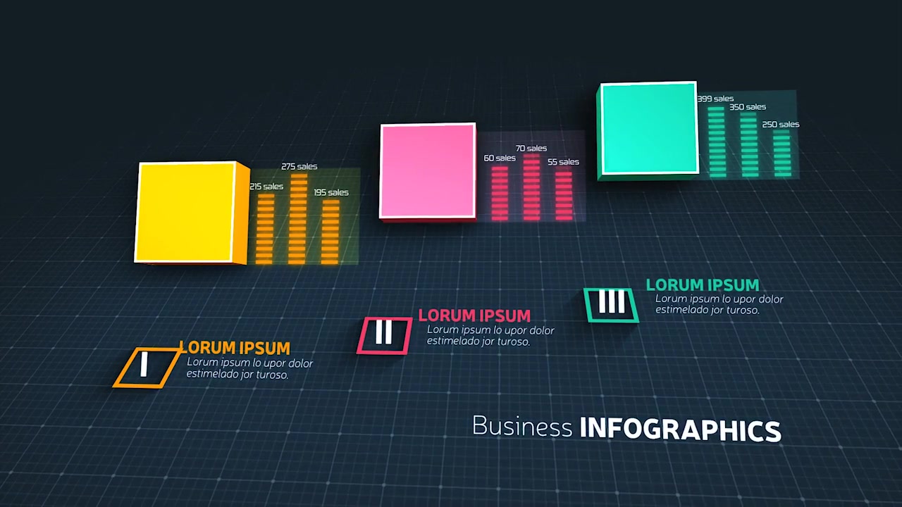 3D Infographics Set 3 Videohive 25193155 After Effects Image 9