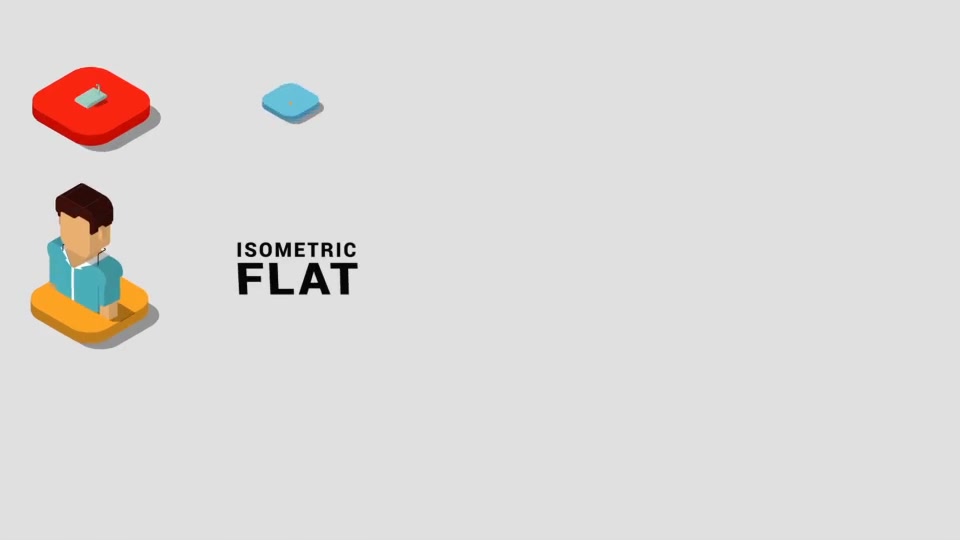 3D Isometric Flat Icons Pack Videohive 14341656 After Effects Image 6