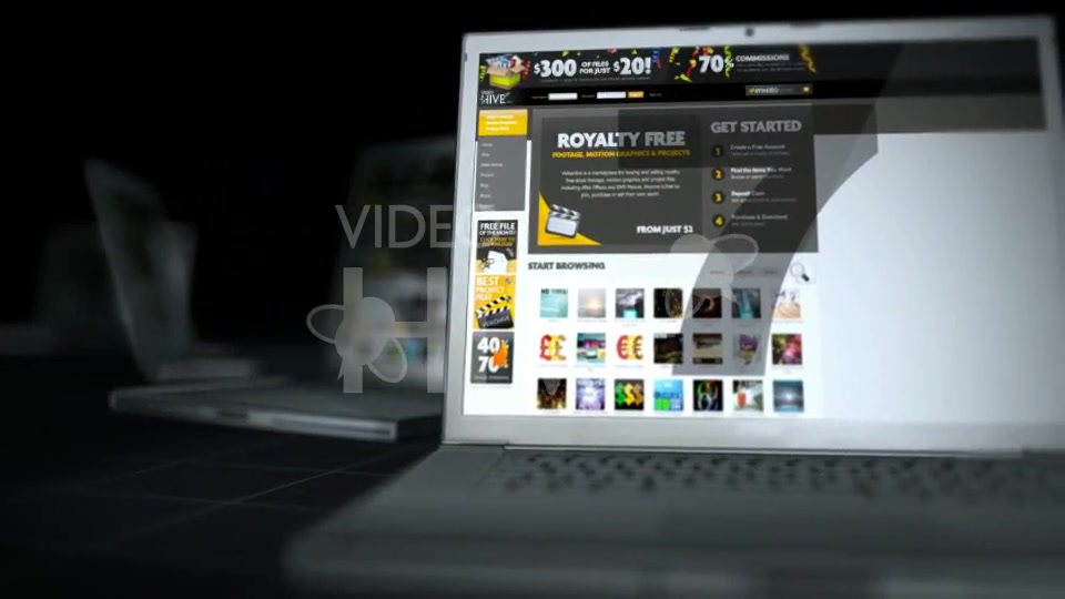 3D Laptop animation bundle - Download Videohive 57371
