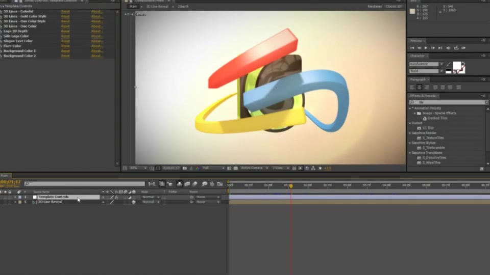 3D Lines Reveal Videohive 22793757 After Effects Image 3