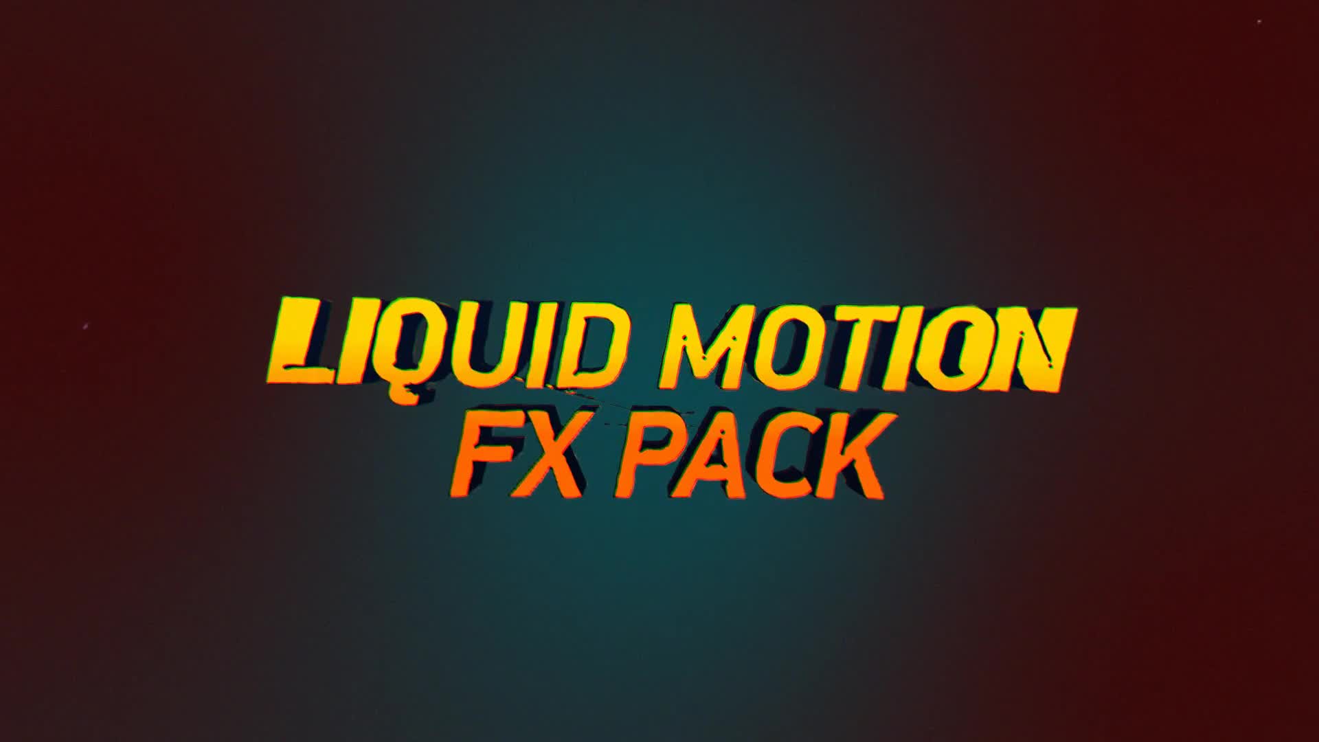 3D liquid Motion FX Packages Videohive 15228461 After Effects Image 1