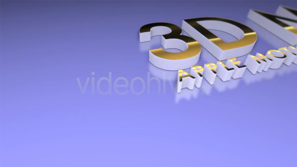 3D Logo Metallic & Ceramic Videohive 4074593 Apple Motion Image 9