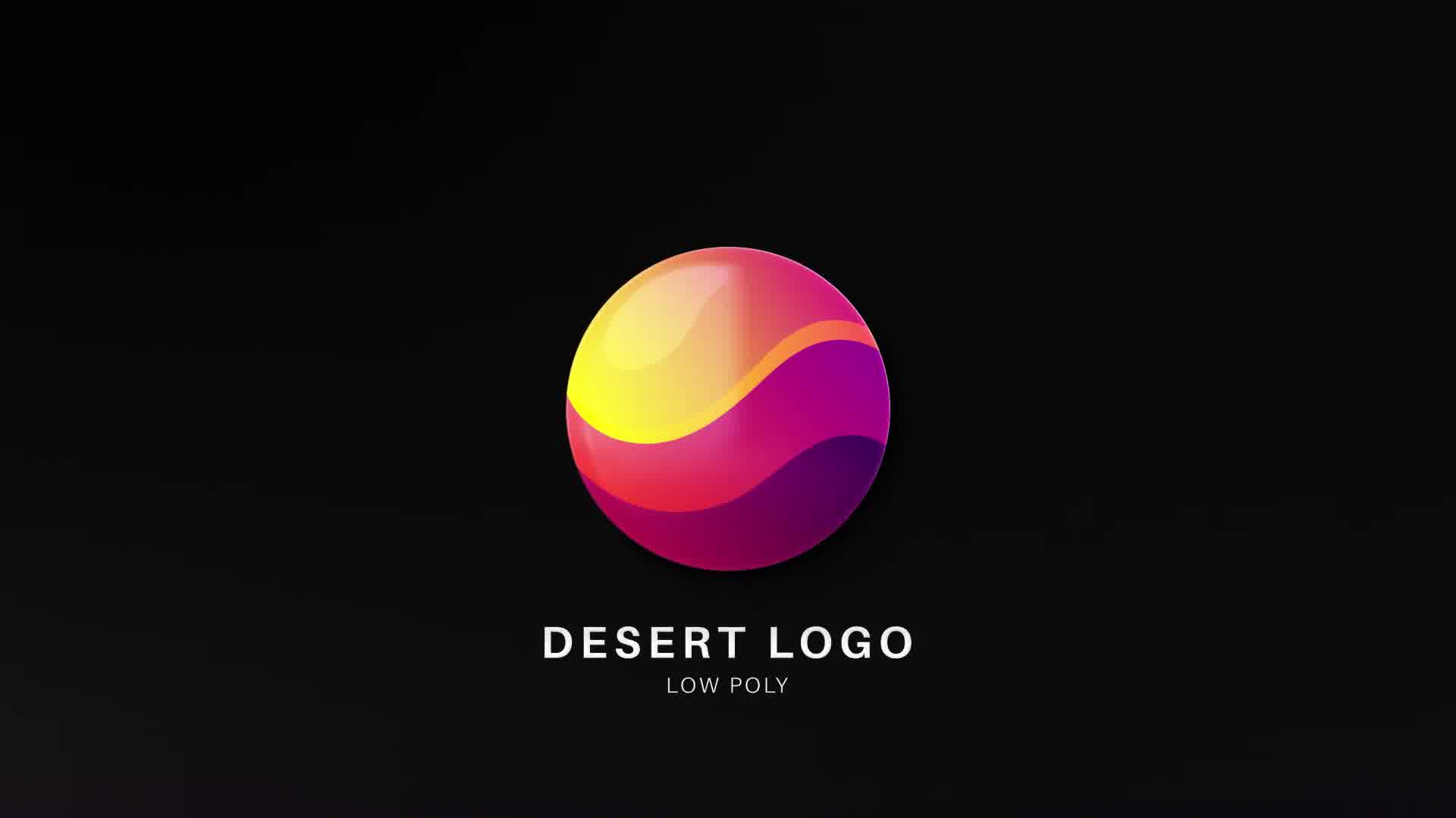 3D Low Poly Desert Logo Videohive 31319565 After Effects Image 10