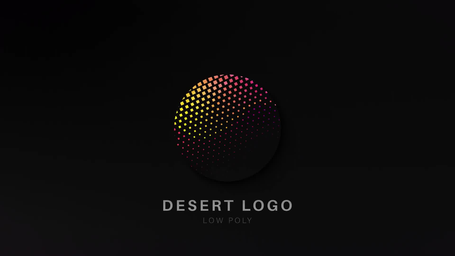 3D Low Poly Desert Logo Videohive 31319565 After Effects Image 8