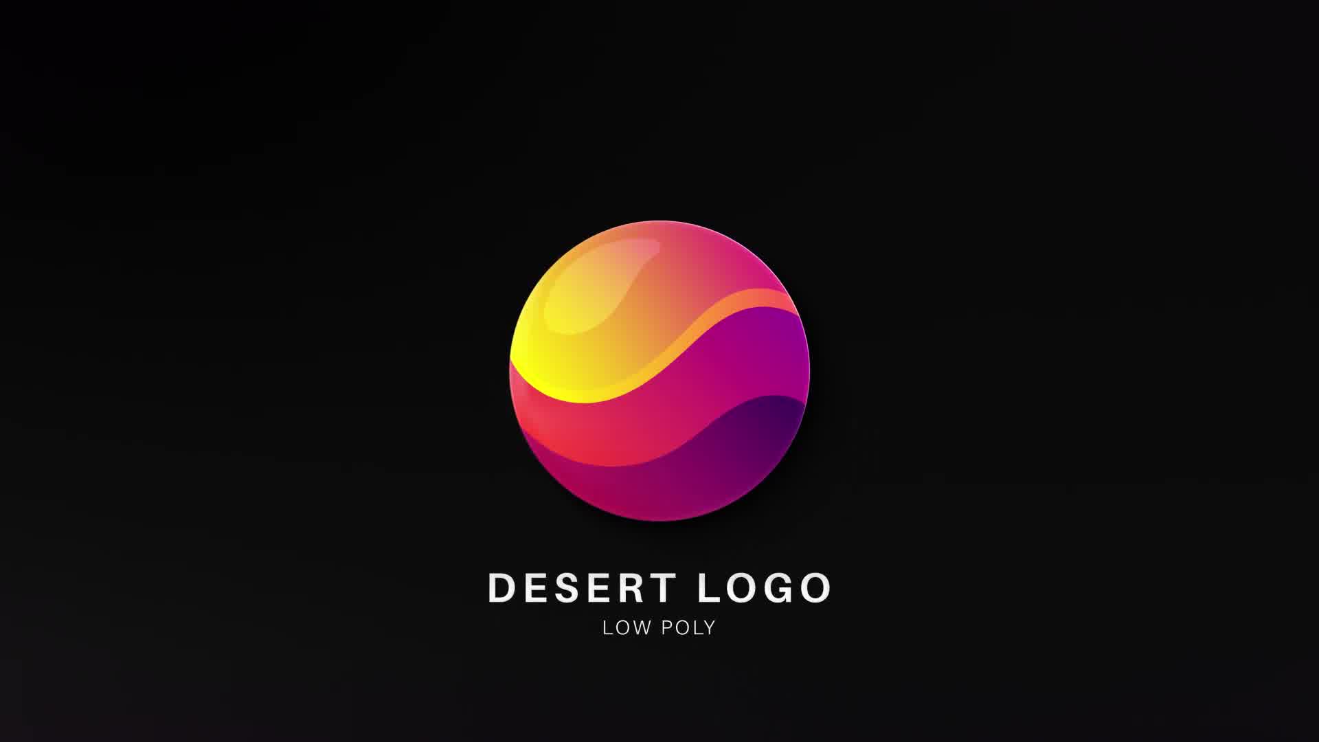 3D Low Poly Desert Logo Videohive 31319565 After Effects Image 9