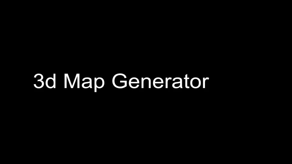 3d Map Generator - Download Videohive 6337247