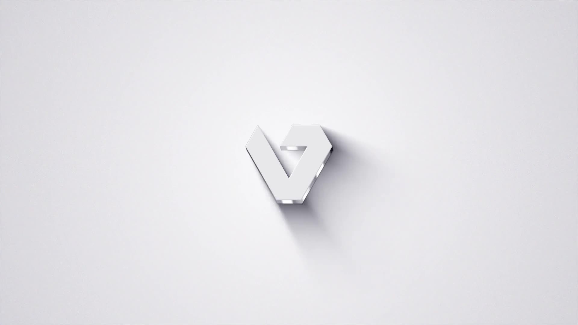 Modern V Letter 3D Block Logo by Md. Ashiqul Islam on Dribbble
