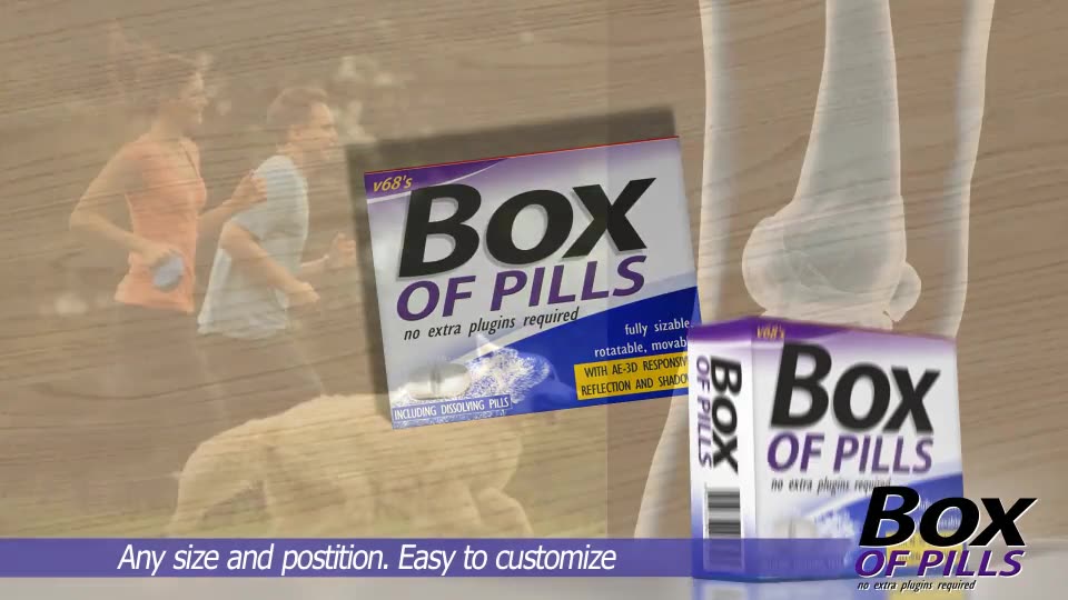 3D Medicine Box And Bottle - Download Videohive 4135865