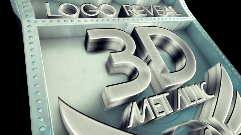 3D Metallic Logo - Download Videohive 4137183