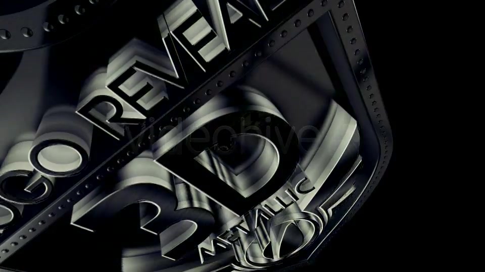3D Metallic Logo - Download Videohive 4137183