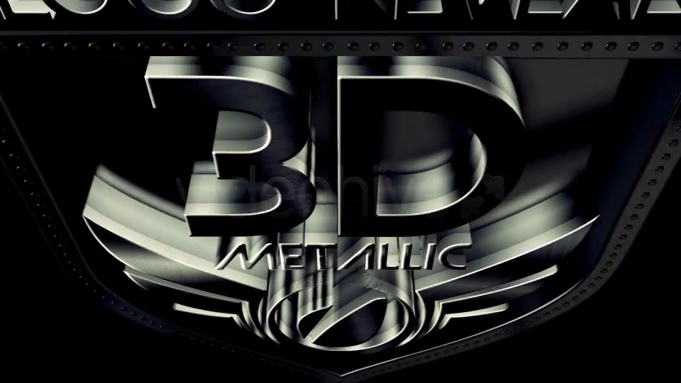 3D Metallic Logo - Download Videohive 4137183