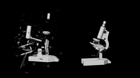 3D Microscope Transforming - Download Videohive 19825178