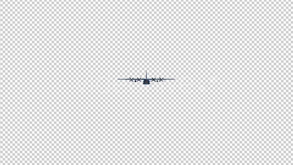 3D Military Airplane Outline - Download Videohive 18195202