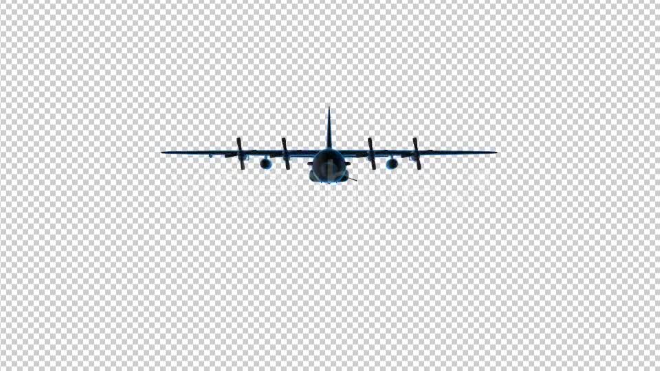 3D Military Airplane Outline - Download Videohive 18195202