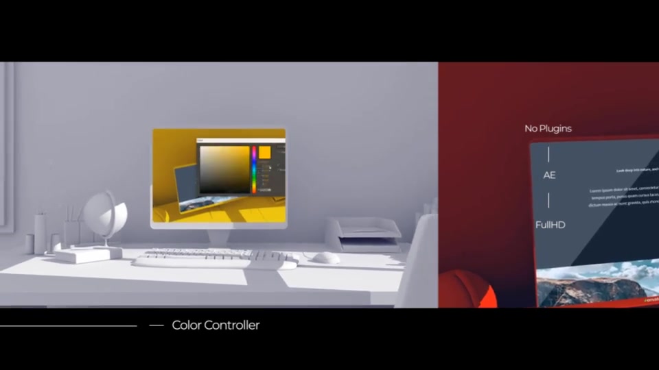 3D Monitor Web Presentation Videohive 34617887 After Effects Image 2