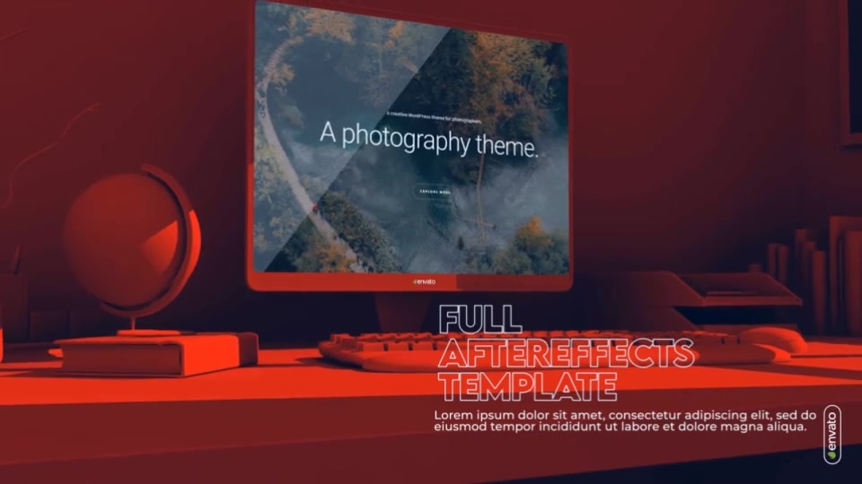 3D Monitor Web Presentation Videohive 34617887 After Effects Image 7