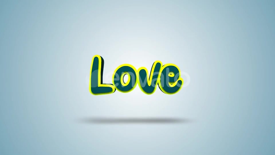 3D Motion Toon Text Videohive 38920714 After Effects Image 12