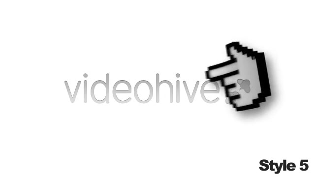 3D Mouse Cursor Animation To A Click (5 Pack) Videohive 2567194 Motion Graphics Image 10