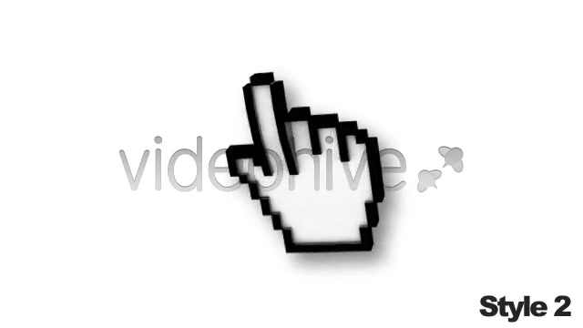 3D Mouse Cursor Animation To A Click (5 Pack) Videohive 2567194 Motion Graphics Image 6