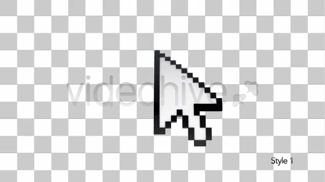 3D Mouse Pointer Cursor 5 Styles - Download Videohive 5971305