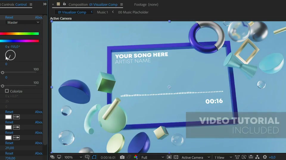 3D Music Visualizer Videohive 27017855 After Effects Image 10