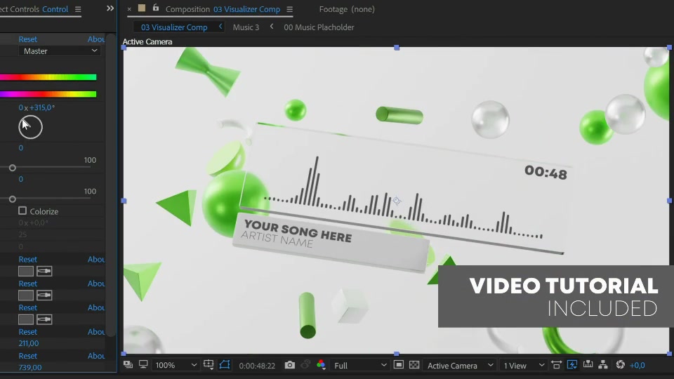 3D Music Visualizer Videohive 27017855 After Effects Image 11