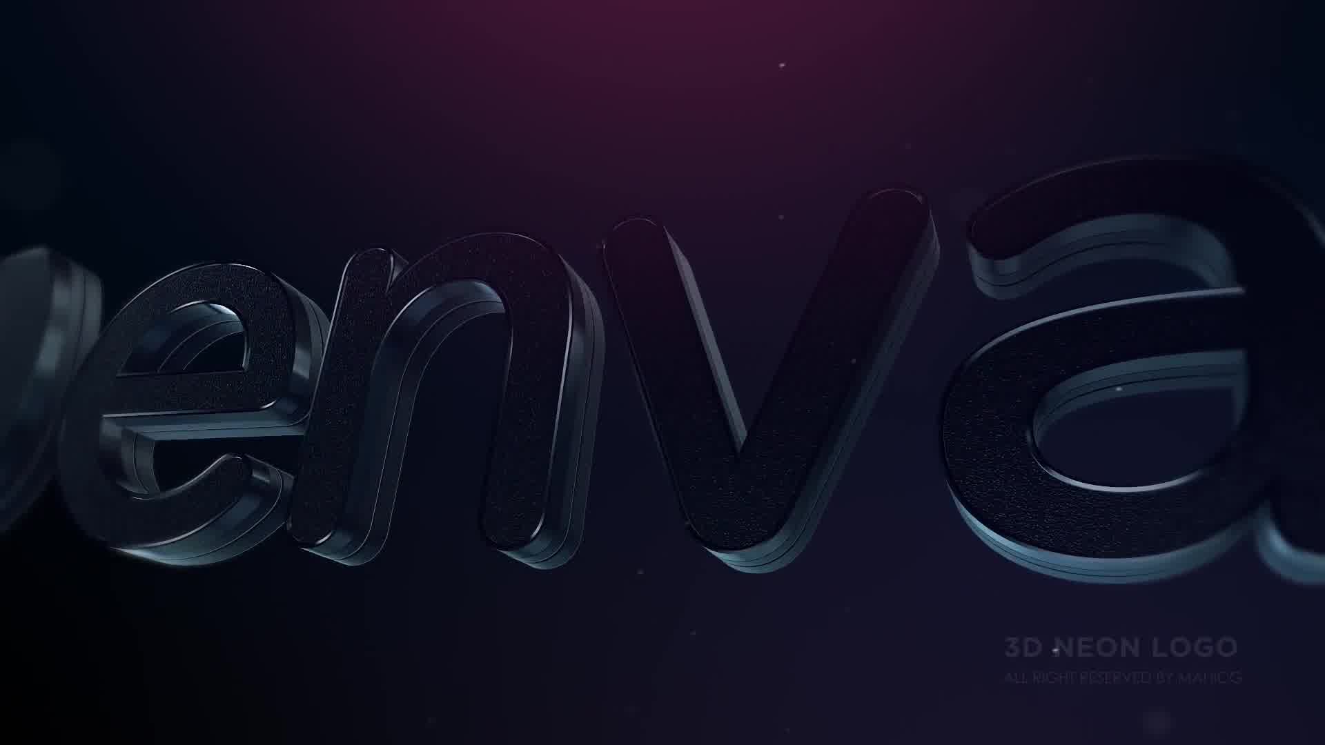 3D Neon Logo Videohive 28580084 After Effects Image 11