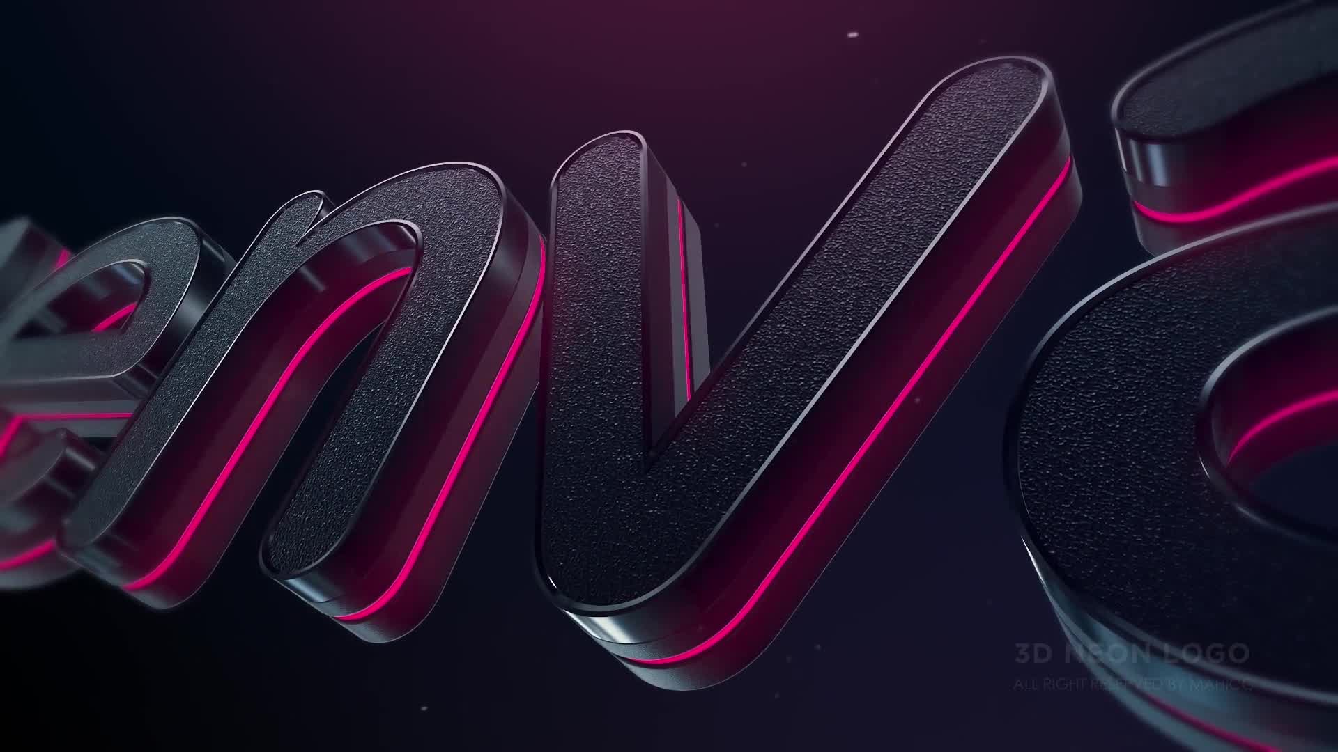 3D Neon Logo Videohive 28580084 After Effects Image 9