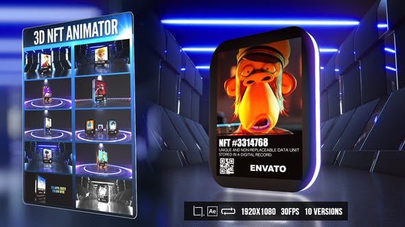 3D NFT Animator - Download Videohive 37481161