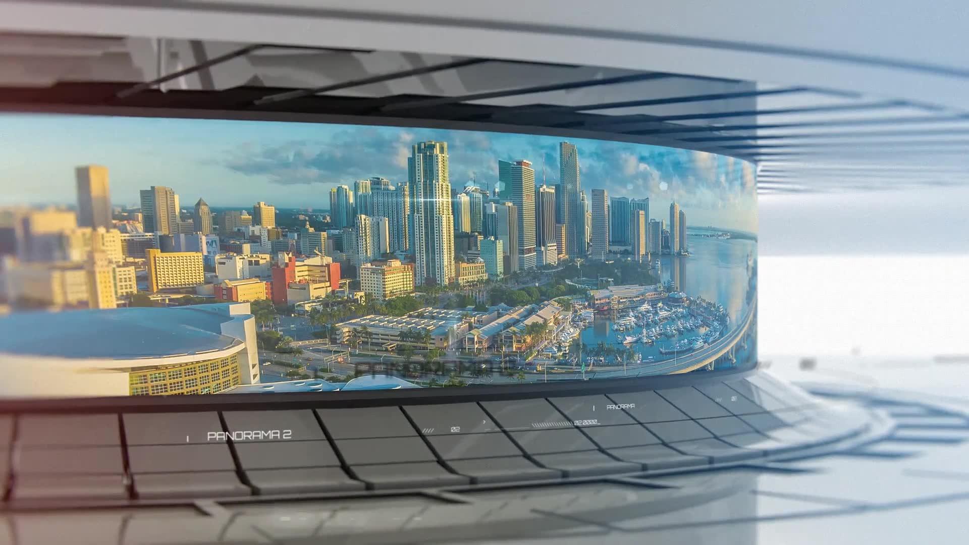 3D Panorama | Sci Fi Video Displays - Download Videohive 21364924