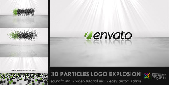 3D Particles Logo Explosion - Download Videohive 1491975