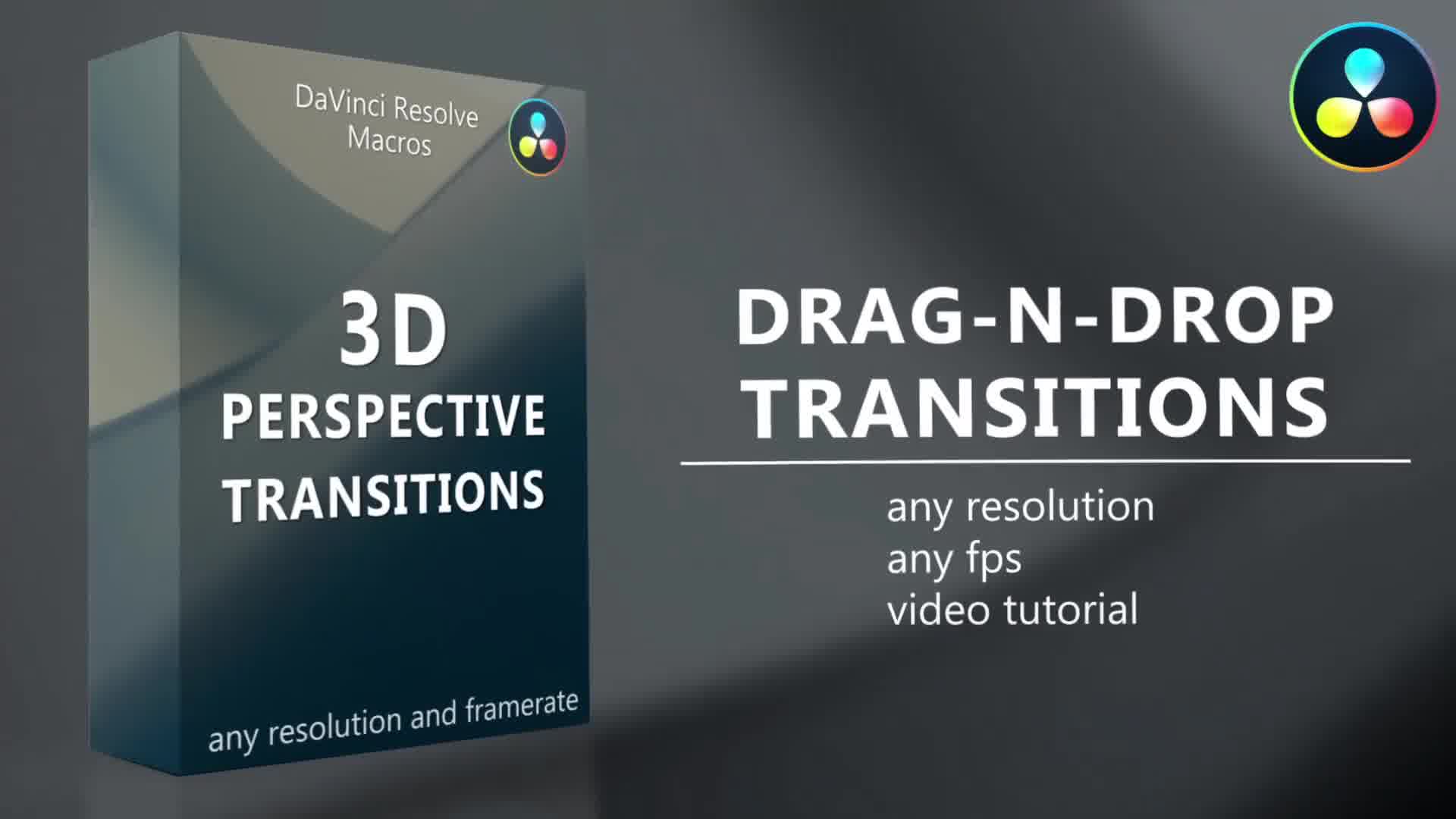 3D Perspective Transitions for DaVinci Resolve Videohive 35881107 DaVinci Resolve Image 11