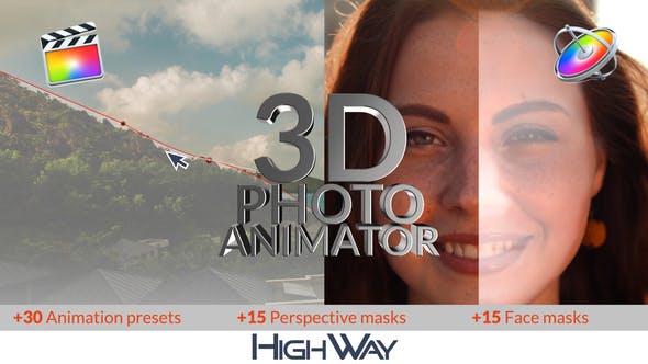 3D Photo Animator for FCPX - 26543829 Download Videohive