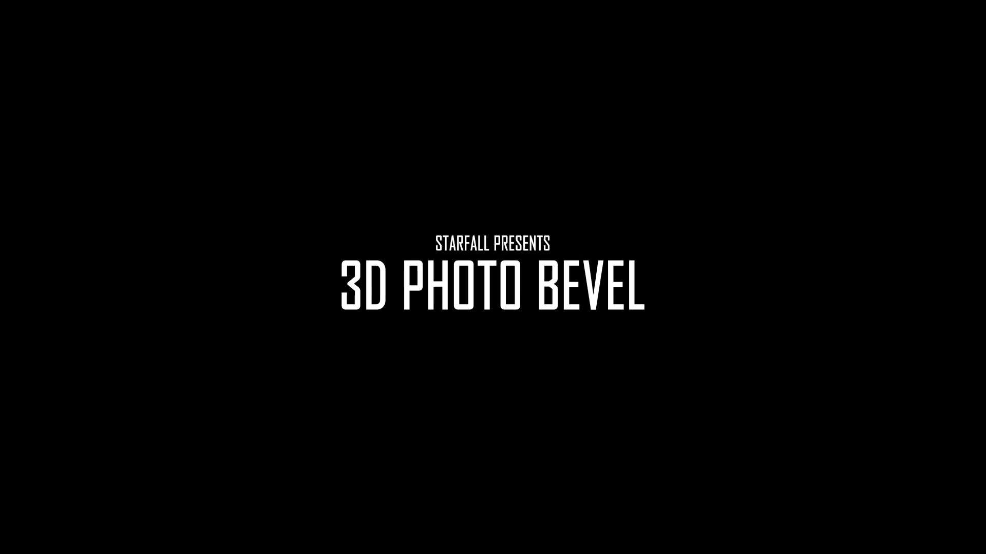 3D Photo Bevel Videohive 34278728 After Effects Image 1