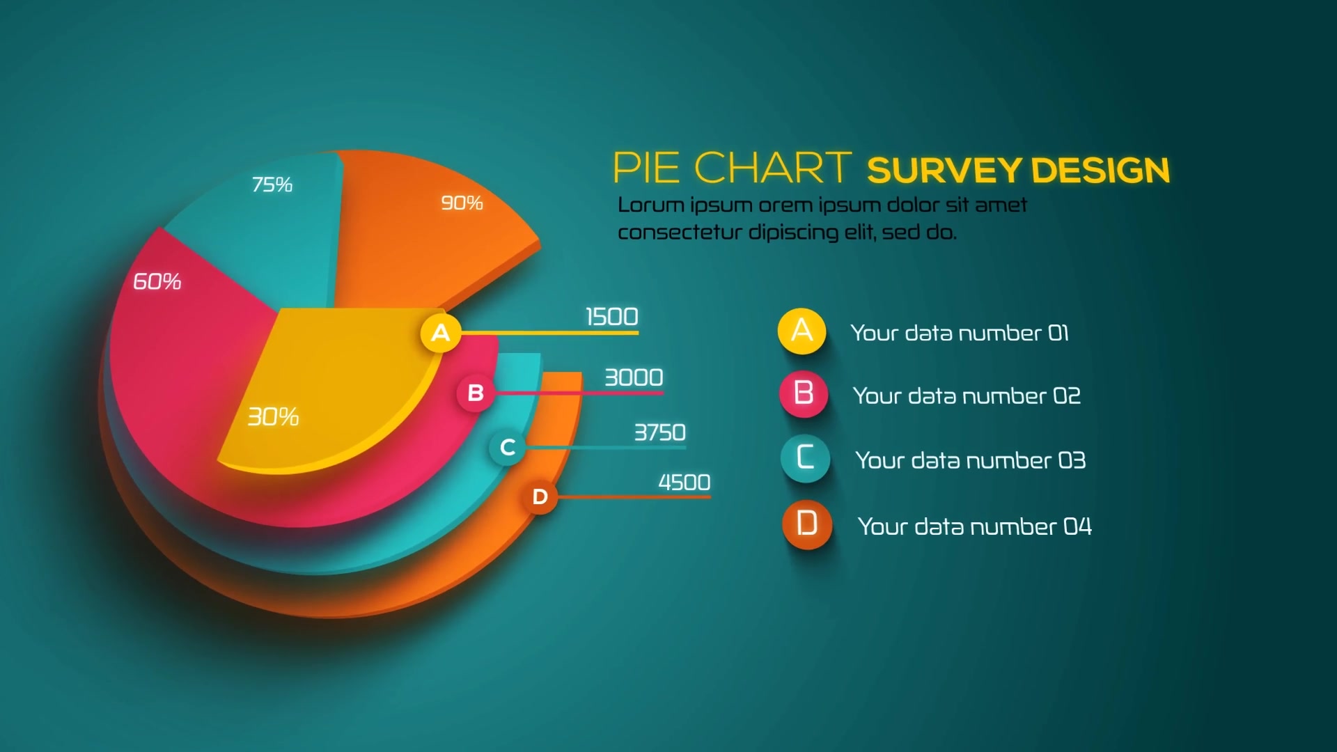 3D Pie Chart Infographics Videohive 24079113 After Effects Image 6
