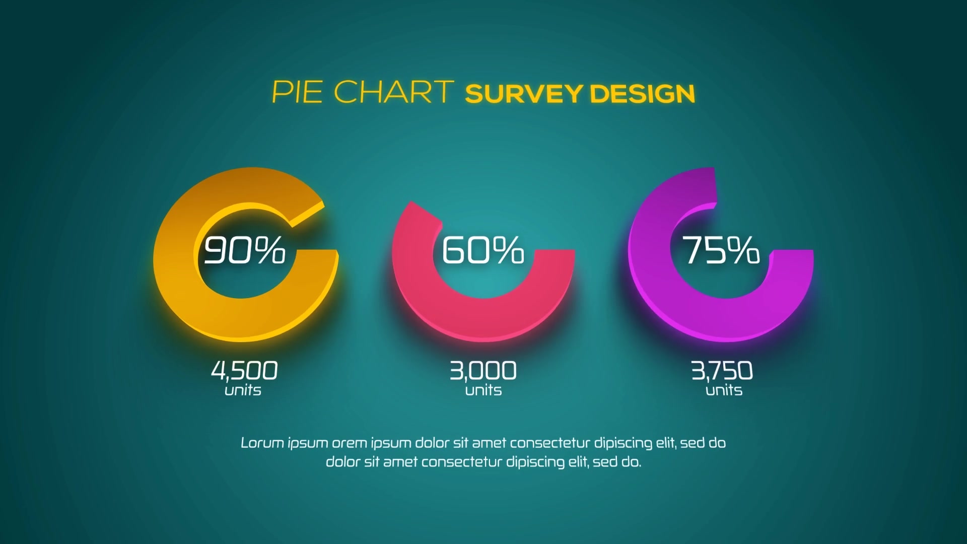 3D Pie Chart Infographics Videohive 24079113 After Effects Image 7