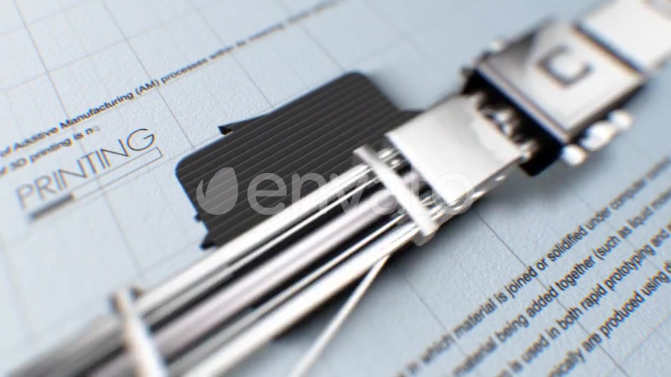 3D Printer Logo Reveal Videohive 22424607 After Effects Image 4
