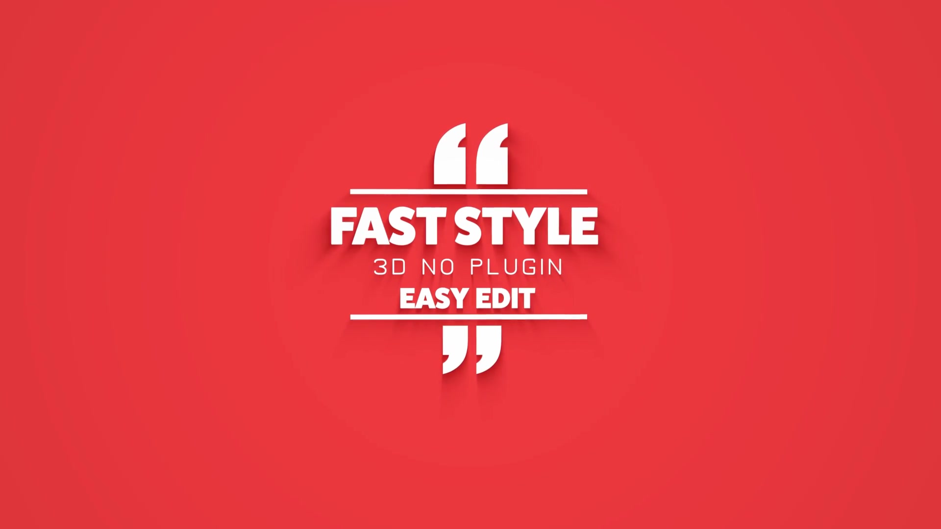 3D Quote Titles Videohive 29507100 After Effects Image 10